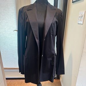 Jil Sander Classic Summer Black Blazer